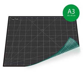 A3 Tapis de coupe 3mm 45cm X 30cm Avec grille imprimée métrique