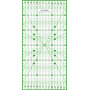 Règle de couture (quilt/patchwork) 15x30cm - VERT