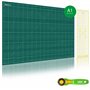 Kit de couture Tapis de découpe VERT A1 (60x90cm), cutter rotatif 45mm et règle patchwork 15x60cm
