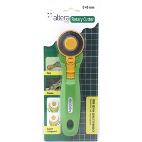 Cutter rotatif 45mm - 1 lame droite incl.