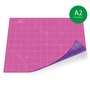 Tapis de découpe A2(45x60cm) - ROSE+VIOLET